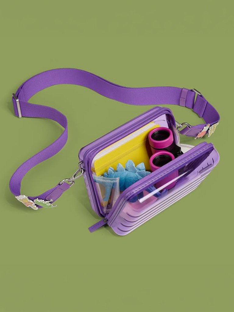 New Away X Toy Story 5 Stadium Bag And Enamel Pin Set Buzz Purple — image 2 of 4